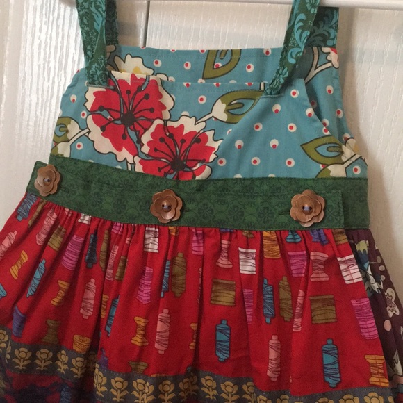 Matilda Jane knot apron dress nwot - Picture 2 of 7